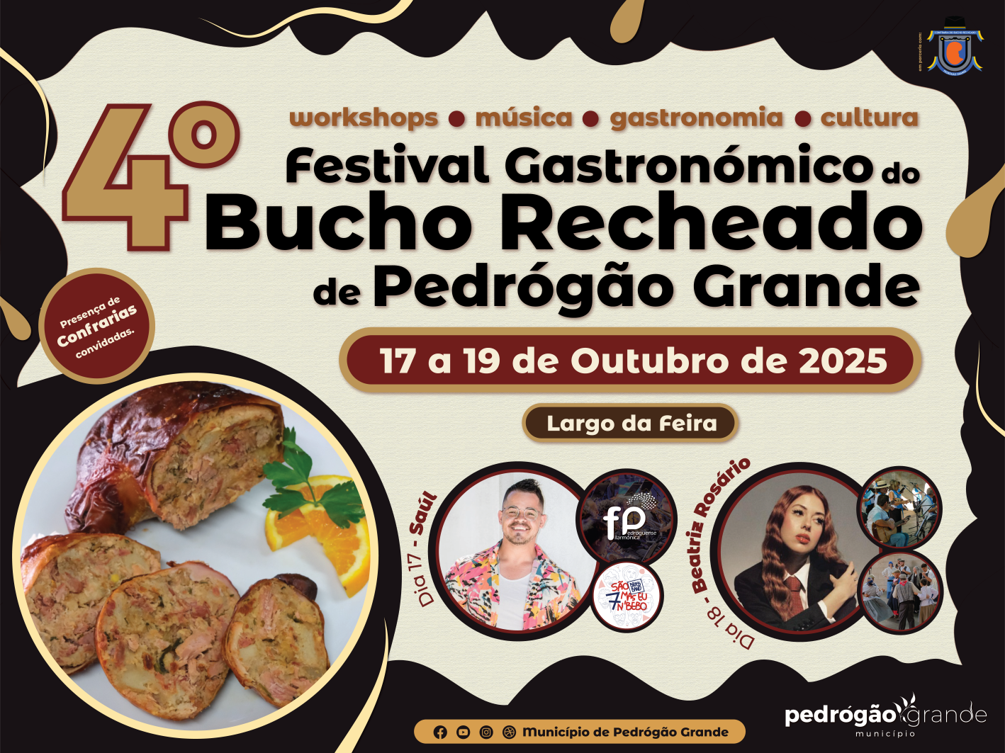 4º FESTIVAL GASTRONÓMICO DO BUCHO RECHEADO DE PEDRÓGÃO GRANDE