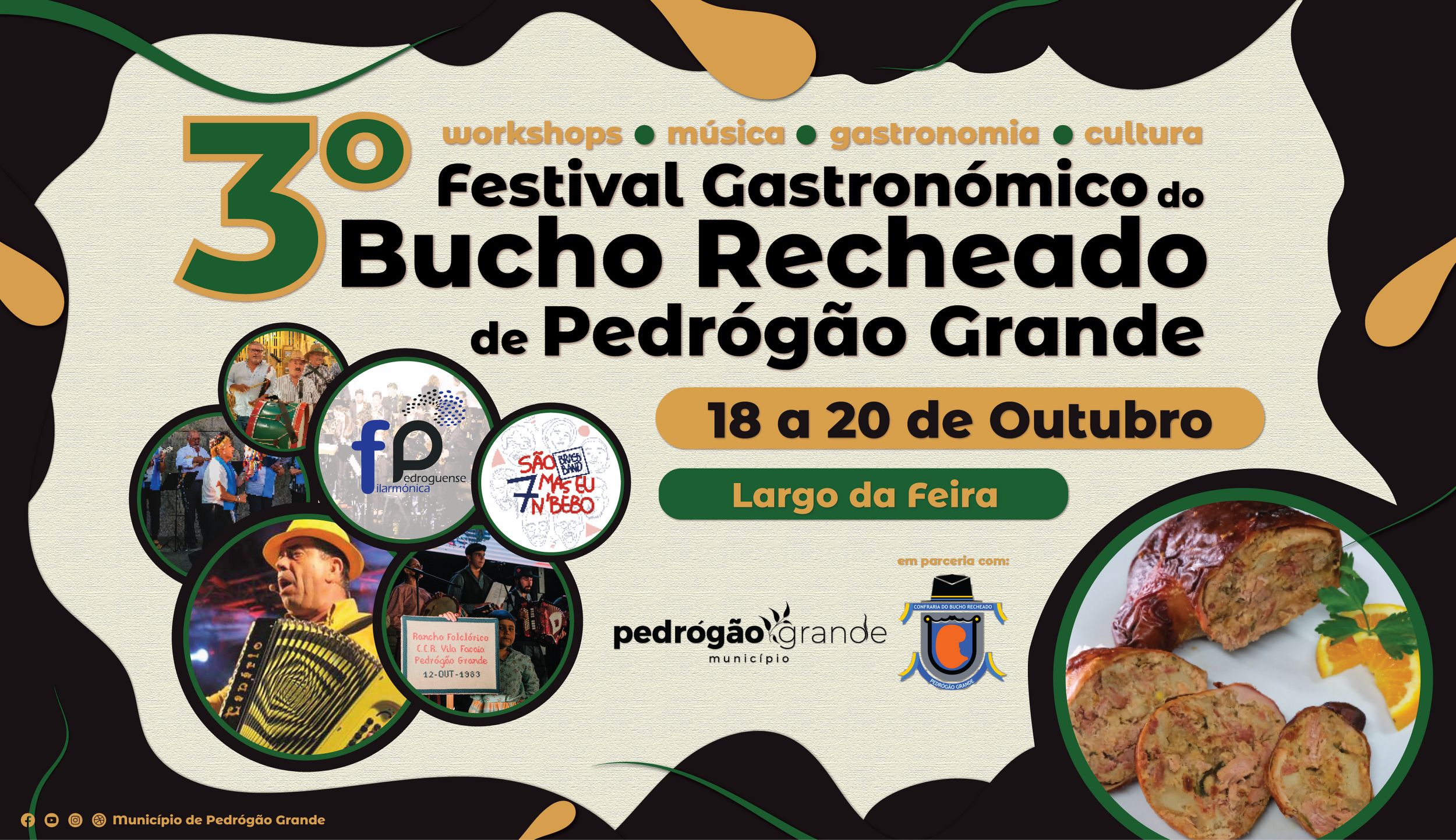 3º FESTIVAL GASTRONÓMICO DO BUCHO RECHEADO DE PEDRÓGÃO GRANDE